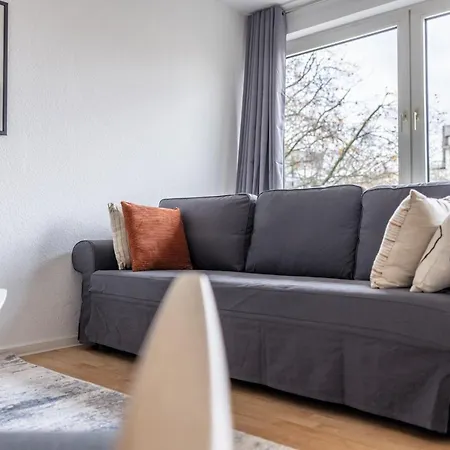 Apartment Modernes Und Zentralgelegenes Mit Kueche, Netflix, Und Balkon Duisburg